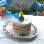 Tarta de primer cumpleaños/First birthday cake